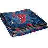 imageMinecraft Plush Throw Blanket  Measures 50 x 60 Inches  Kids Super Soft Blue Fleece Bedding Features CreeperBlue  Spiderman