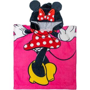 imageJay Franco Harry Potter Slytherin Kids BathPoolBeach Hooded Poncho  Super Soft ampamp Absorbent Cotton Towel Measures 22 x 22 Inches Official Harry Potter ProductPink  Minnie Mouse