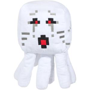 imageJay Franco Minecraft Ghast Plush Stuffed Pillow Buddy  Super Soft Polyester Microfiber 15 inches Official Minecraft ProductWhite  Ghast