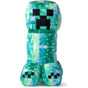 imageMinecraft Charged Creeper Plush Pillow Buddy  Super Soft Gamer Decor  Polyester Microfiber