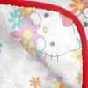 imageHello Kitty White Kitties Plush Blanket  Measures 60 x 90 Inches Kids Bedding  Super Soft Fleece BeddingMulti  Hello Kitty