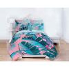 imageJay Franco Disney Lilo ampamp Stitch Floral Fun 7 Piece Queen Bed Set  Includes Reversible Comforter ampamp Sheet Set Bedding  Super Soft Fade Resistant Microfiber  Official Disney Product