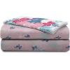 imageJay Franco Disney Lilo ampamp Stitch Floral Fun Queen Sheet Set  4 Piece Set Super Soft and Cozy Kids Bedding  Fade Resistant Microfiber Sheets Official Disney ProductPink  Lilo  Stitch