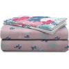 imageJay Franco Disney Lilo ampamp Stitch Floral Fun Queen Sheet Set  4 Piece Set Super Soft and Cozy Kids Bedding  Fade Resistant Microfiber Sheets Official Disney ProductPink  Lilo  Stitch