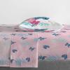 imageJay Franco Disney Lilo ampamp Stitch Floral Fun Queen Sheet Set  4 Piece Set Super Soft and Cozy Kids Bedding  Fade Resistant Microfiber Sheets Official Disney ProductPink  Lilo  Stitch