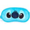 imageJay Franco Disney Lilo ampamp Stitch Kids Travel Set  3 Piece Set Includes 40 x 50 Throw Blanket Eye Mask and Neck Pillow  Super Soft ampamp Cozy Travel AccessoriesBlue  Lilo  Stitch