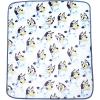 imageJay Franco Disney Lilo ampamp Stitch Kids Travel Set  3 Piece Set Includes 40 x 50 Throw Blanket Eye Mask and Neck Pillow  Super Soft ampamp Cozy Travel AccessoriesBlue  Bluey