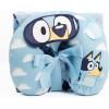imageJay Franco Disney Lilo ampamp Stitch Kids Travel Set  3 Piece Set Includes 40 x 50 Throw Blanket Eye Mask and Neck Pillow  Super Soft ampamp Cozy Travel AccessoriesBlue  Bluey