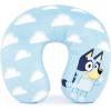 imageJay Franco Disney Lilo ampamp Stitch Kids Travel Set  3 Piece Set Includes 40 x 50 Throw Blanket Eye Mask and Neck Pillow  Super Soft ampamp Cozy Travel AccessoriesBlue  Bluey