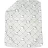 imageJay Franco Disney Lilo ampamp Stitch Nogginz Set  40 x 50 Inch Lightweight Travel Throw Blanket ampamp Pillow  Kids Super Soft 2 Piece Bedding SetGray  Hello Kitty
