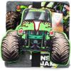 imageJay Franco Disney Lilo ampamp Stitch Nogginz Set  40 x 50 Inch Lightweight Travel Throw Blanket ampamp Pillow  Kids Super Soft 2 Piece Bedding SetMulti  Monster Jam