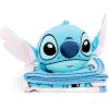 imageJay Franco Disney Lilo ampamp Stitch Nogginz Set  40 x 50 Inch Lightweight Travel Throw Blanket ampamp Pillow  Kids Super Soft 2 Piece Bedding SetPink  Lilo  Stitch