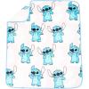 imageJay Franco Disney Lilo ampamp Stitch Nogginz Set  40 x 50 Inch Lightweight Travel Throw Blanket ampamp Pillow  Kids Super Soft 2 Piece Bedding SetPink  Lilo  Stitch