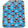 imageJay Franco Disney Lilo ampamp Stitch Nogginz Set  40 x 50 Inch Lightweight Travel Throw Blanket ampamp Pillow  Kids Super Soft 2 Piece Bedding SetSesame Street