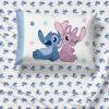 imageJay Franco Disney Lilo and Stitch Twin Size Comforter Set  4 Piece Bedding Includes Sheet Set Pillow Covers ampamp Bonus Duffle Bag  Super Soft Kids BeddingBlue  Stitch