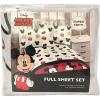 imageJay Franco Disney Mickey Mouse Cute Faces Twin Sheet Set  Super Soft and Cozy Kids Bedding  Fade Resistant Polyester Microfiber Sheets Official Disney ProductWhite  Mickey Mouse
