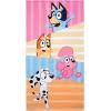 imageJay Franco Hello Kitty Bath Towel ampamp Bath Buddy Set  Bathtub Accessories  Includes 25 x 50 Inch Microfiber Towel 10 Inch and White Kitty Water Play BuddyMulti  Bluey