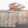 imageJay Franco Hello Kitty Full Size Sheet Set  Super Soft 4 Piece Bedding Set  Floral Microfiber Sheets Includes Reversible Pillow CoversMulti  Hello Kitty