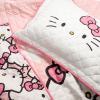 imageJay Franco Minecraft Bad Night Twin Quilt ampamp Sham Set  Super Soft Kids Bedding Features Creeper ampamp Enderman  Fade Resistant Microfiber Official Minecraft ProductPink  Hello Kitty