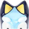 imageJay Franco Minecraft Creeper Ceramic Piggy Bank  Kids Room Decor ampamp Coin Bank for Gamers  Childrens Learning ResourceBlue  Bluey
