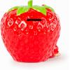 imageJay Franco Minecraft Creeper Ceramic Piggy Bank  Kids Room Decor ampamp Coin Bank for Gamers  Childrens Learning ResourceRed  Strawberry Shortcake