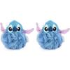 imageJay Franco Disney Lilo ampamp Stitch 2 Piece Loofah Set  Kids Bath ampamp Shower Body Scrubber SpongeBlue  Lilo  Stitch