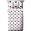 imageJay Franco Disney Mickey Mouse Cute Faces Twin Sheet Set  Super Soft and Cozy Kids Bedding  Fade Resistant Polyester Microfiber Sheets Official Disney ProductWhite  Mickey Mouse
