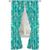 imageJay Franco Kids Window Drapes  4 Piece Curtain Set Includes 2 Tiebacks Beautiful Bedding Room Dcor and Easy Set Up Teal  Lilo ampamp Stitch 84 Inch