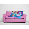 imageFortnite Blue Llama Travel Blanket  Measures 40 x 50 inches Bedding Features Warhol Design  Fade Resistant Super Soft Plush Fleece Official Product