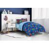 imageJay Franco Blippi ampamp Meekah Trucks Full Comforter Set  7 Piece Blue Bedding Sheet Set ampamp Pillow Covers  Super Soft Microfiber Bed SetBlue  Avengers