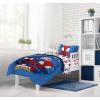 imageJay Franco Blippi ampamp Meekah Trucks Full Comforter Set  7 Piece Blue Bedding Sheet Set ampamp Pillow Covers  Super Soft Microfiber Bed SetBlue  Spidey  Friends
