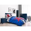 imageJay Franco Blippi ampamp Meekah Trucks Full Comforter Set  7 Piece Blue Bedding Sheet Set ampamp Pillow Covers  Super Soft Microfiber Bed SetBlue  Spiderman