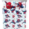 imageJay Franco Blippi ampamp Meekah Trucks Full Comforter Set  7 Piece Blue Bedding Sheet Set ampamp Pillow Covers  Super Soft Microfiber Bed SetBlue  Spiderman