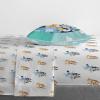 imageJay Franco Blippi ampamp Meekah Trucks Full Comforter Set  7 Piece Blue Bedding Sheet Set ampamp Pillow Covers  Super Soft Microfiber Bed SetMulti  Bluey