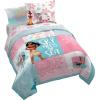 imageJay Franco Blippi ampamp Meekah Trucks Full Comforter Set  7 Piece Blue Bedding Sheet Set ampamp Pillow Covers  Super Soft Microfiber Bed SetMulti  Moana
