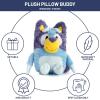 imageJay Franco Bluey Fuzzy Plush Pillow Buddy  Super Soft Stuffed Pillow 17 inches