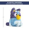 imageJay Franco Bluey Fuzzy Plush Pillow Buddy  Super Soft Stuffed Pillow 17 inches