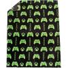 imageJay Franco Bluey Throw Blanket with Gift Box  Throw Measures 46 x 60 Inches  Super Soft Special Edition Fleece BeddingBlack  Xbox