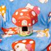 imageJay Franco Bluey Throw Blanket with Gift Box  Throw Measures 46 x 60 Inches  Super Soft Special Edition Fleece BeddingBlue  Hello Kitty