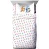 imageJay Franco Bluey Twin Size Comforter Set  5 Piece Bedding Includes Sheet Set ampamp Pillow Covers  Super Soft Cozy Pink Bedding