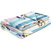 imageJay Franco Bluey and Bingo Plush Throw Blanket  Measures 46 x 60 Inches  Kids Super Soft Striped Fleece Bedding
