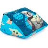 imageJay Franco Disney Frozen Spirit of Adventure Large Tablet Pillow  Soft Holder Rest Support Pillow Features Elsa Anna ampamp Olaf Official Disney ProductBlue  Mandalorian