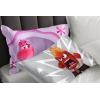 imageJay Franco Disney Pixar Inside Out Anxiety Satin Pillowcase  Standard Size 20x30 Inch Silky Soft Dark Purple Premium Pillow CoverPurple  Embarrassment