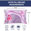 imageJay Franco Disney Pixar Inside Out Anxiety Satin Pillowcase  Standard Size 20x30 Inch Silky Soft Dark Purple Premium Pillow CoverPurple  Embarrassment