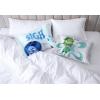 imageJay Franco Disney Pixar Inside Out Anxiety Satin Pillowcase  Standard Size 20x30 Inch Silky Soft Dark Purple Premium Pillow CoverWhite  Disgust