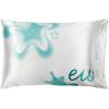 imageJay Franco Disney Pixar Inside Out Anxiety Satin Pillowcase  Standard Size 20x30 Inch Silky Soft Dark Purple Premium Pillow CoverWhite  Disgust