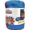 imageJay Franco Marvel Super Hero Adventures Avengers Nap Mat  Builtin Pillow and Blanket Featuring Captain America  Super Soft Microfiber KidsToddlerChildrens Bedding Age 35Blue  Avengers