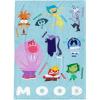 imageDisney Pixar Inside Out Plush Throw Blanket  Measures 50x 70Inches Super Soft Lightweight Fleece Kids Bedding with Anxiety Sadness ampamp Embarrassment
