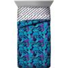 imageFortnite Llama Geo Twin Comforter  Super Soft Reversible Bedding  Fade Resistant Microfiber Official Fortnite Product