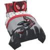 imageJay Franco Blippi ampamp Meekah Trucks Full Comforter Set  7 Piece Blue Bedding Sheet Set ampamp Pillow Covers  Super Soft Microfiber Bed SetGray  Miles Morales